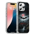 thumbnail image 1 of HZSY. Protective Gel Phone Case for iPhone 16 Pro Max - Printed Bat Castle, 1 of 5