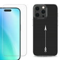thumbnail image 1 of For iPhone 16 Pro Max Phone Case Cover, Shockproof Case with Tempered Glass Screen Protector, by OneToughShield - Arrow, 1 of 4