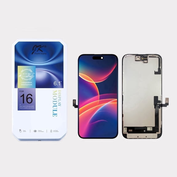 For iPhone 16 Screen Replacement Kit 6.1 inch 3D Touch LCD Screen Display Digitizer Frame Assembly