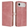 thumbnail image 1 of For iPhone 17 Air Phone Case, 360 Full Protection Multiple Compartments Phone Case for iPhone 17 Air Rose Gold, 1 of 4