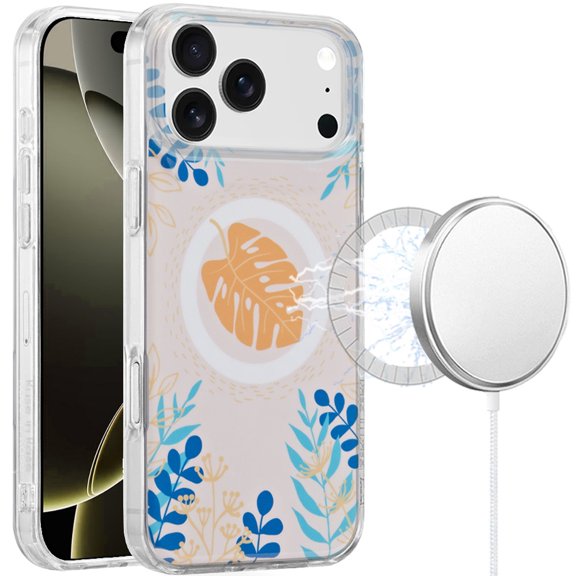 For iPhone 17 Pro Max Double Layer Design IMD TPU Case - U