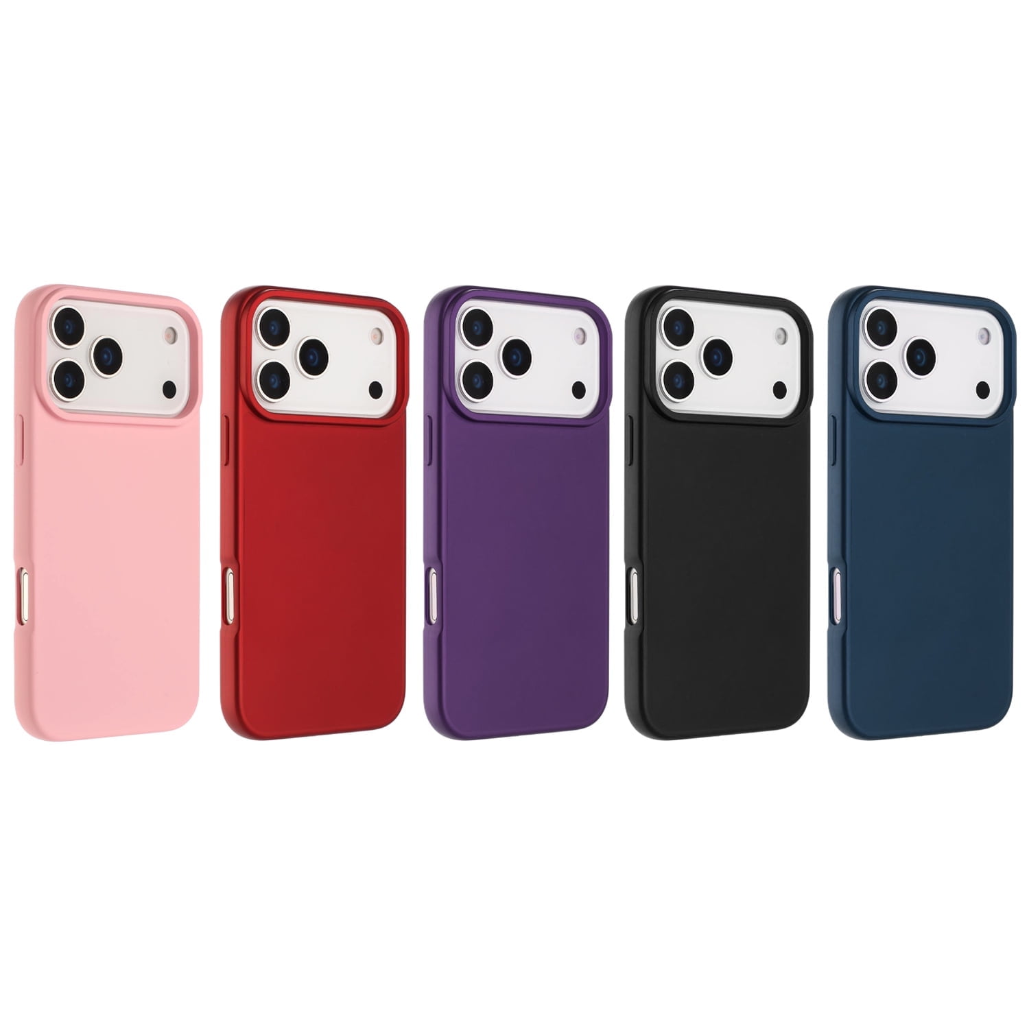 iPhone 17 Pro Max Phone Case, Slim-Fit Simple Shock Resistant Phone Case  for iPhone 17 Pro Max Black