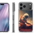 thumbnail image 1 of For iPhone 17 Pro Max Protective Shockproof Phone Case, by OneToughShield - Astronaut Planting, 1 of 5
