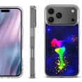 thumbnail image 1 of For iPhone 17 Pro Max Protective Shockproof Phone Case, by OneToughShield - Cosmos Dance, 1 of 5