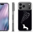 thumbnail image 1 of For iPhone 17 Pro Max Protective Shockproof Phone Case, by OneToughShield - Dachshund/Puppy Music, 1 of 5