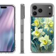 thumbnail image 1 of For iPhone 17 Pro Max Protective Shockproof Phone Case, by OneToughShield - Daffodils, 1 of 5