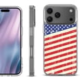 thumbnail image 1 of For iPhone 17 Pro Max Protective Shockproof Phone Case, by OneToughShield - Flag / USA, 1 of 5