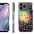 thumbnail image 1 of For iPhone 17 Pro Max Protective Shockproof Phone Case, by OneToughShield - Flower Field, 1 of 5