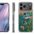 thumbnail image 1 of For iPhone 17 Pro Max Protective Shockproof Phone Case, by OneToughShield - Flower Wind, 1 of 5