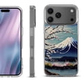 thumbnail image 1 of For iPhone 17 Pro Max Protective Shockproof Phone Case, by OneToughShield - Fuji Blossom, 1 of 5