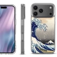 thumbnail image 1 of For iPhone 17 Pro Max Protective Shockproof Phone Case, by OneToughShield - Great Wave, 1 of 5