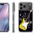 thumbnail image 1 of For iPhone 17 Pro Max Protective Shockproof Phone Case, by OneToughShield - Guitar Yellow, 1 of 5