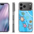 thumbnail image 1 of For iPhone 17 Pro Max Protective Shockproof Phone Case, by OneToughShield - Happy Turtle, 1 of 5