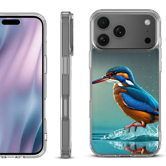 For iPhone 17 Pro Max Protective Shockproof Phone Case, by OneToughShield - Kingfisher