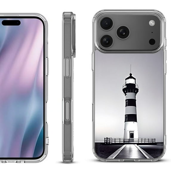 For iPhone 17 Pro Max Protective Shockproof Phone Case, by OneToughShield - Lighthouse