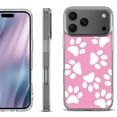 thumbnail image 1 of For iPhone 17 Pro Max Protective Shockproof Phone Case, by OneToughShield - Pet Paw/ Pink, 1 of 5
