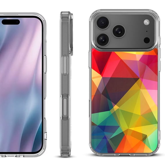 For iPhone 17 Pro Max Protective Shockproof Phone Case, by OneToughShield - Polygon