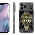 thumbnail image 1 of For iPhone 17 Pro Max Protective Shockproof Phone Case, by OneToughShield - Skull Smoke, 1 of 5