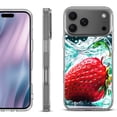 thumbnail image 1 of For iPhone 17 Pro Max Protective Shockproof Phone Case, by OneToughShield - Strawberry, 1 of 5