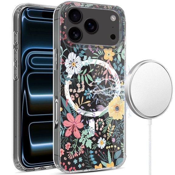 For iPhone 17 Pro Max Thick Hybrid Design Cover Case - C