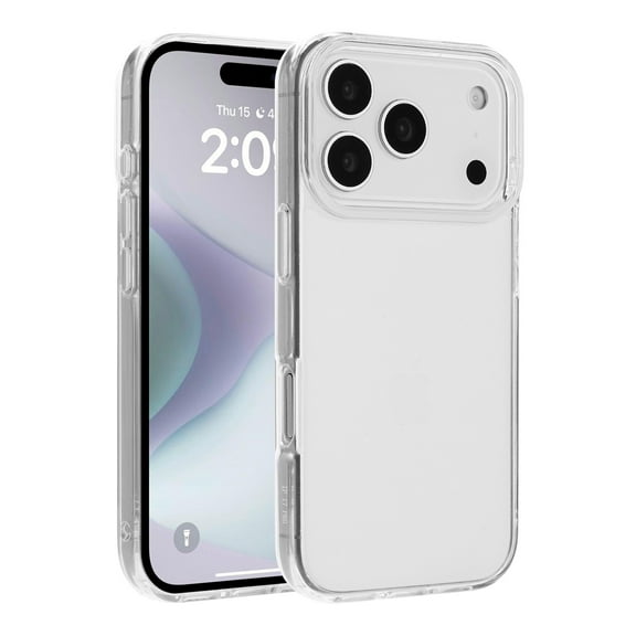 For iPhone 17 Pro Phone Case, Slim-Fit Clear Shock Resistant Phone Case for iPhone 17 Pro Clear