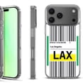 thumbnail image 1 of For iPhone 17 Pro Shockproof Protective Phone Case, by OneToughShield - Airport Tag / Los Angeles, 1 of 5