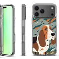 thumbnail image 1 of For iPhone 17 Pro Shockproof Protective Phone Case, by OneToughShield - Basset Hound, 1 of 5