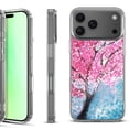thumbnail image 1 of For iPhone 17 Pro Shockproof Protective Phone Case, by OneToughShield - Blossom Paint, 1 of 5