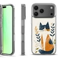 thumbnail image 1 of For iPhone 17 Pro Shockproof Protective Phone Case, by OneToughShield - Calm Cat, 1 of 5