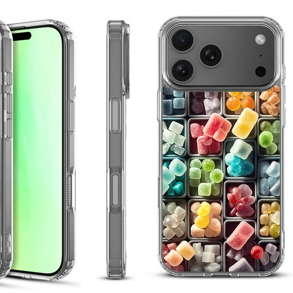 For iPhone 17 Pro Shockproof Protective Phone Case, by OneToughShield - Candy Box