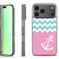 thumbnail image 1 of For iPhone 17 Pro Shockproof Protective Phone Case, by OneToughShield - Chevron/Anchor, 1 of 5