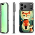 thumbnail image 1 of For iPhone 17 Pro Shockproof Protective Phone Case, by OneToughShield - Cute Cats, 1 of 5