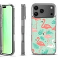 thumbnail image 1 of For iPhone 17 Pro Shockproof Protective Phone Case, by OneToughShield - Flamingo, 1 of 5