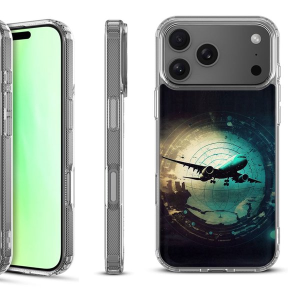 For iPhone 17 Pro Shockproof Protective Phone Case, by OneToughShield - Flight Tracker