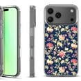 thumbnail image 1 of For iPhone 17 Pro Shockproof Protective Phone Case, by OneToughShield - Floral Garden, 1 of 5