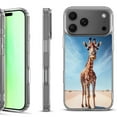 thumbnail image 1 of For iPhone 17 Pro Shockproof Protective Phone Case, by OneToughShield - Giraffe, 1 of 5