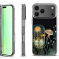 thumbnail image 1 of For iPhone 17 Pro Shockproof Protective Phone Case, by OneToughShield - Jellyfish, 1 of 5