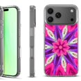 thumbnail image 1 of For iPhone 17 Pro Shockproof Protective Phone Case, by OneToughShield - Kaleidoscope Rose, 1 of 5