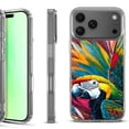 thumbnail image 1 of For iPhone 17 Pro Shockproof Protective Phone Case, by OneToughShield - Macaw, 1 of 5