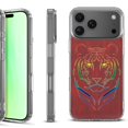 thumbnail image 1 of For iPhone 17 Pro Shockproof Protective Phone Case, by OneToughShield - Night Tiger, 1 of 5
