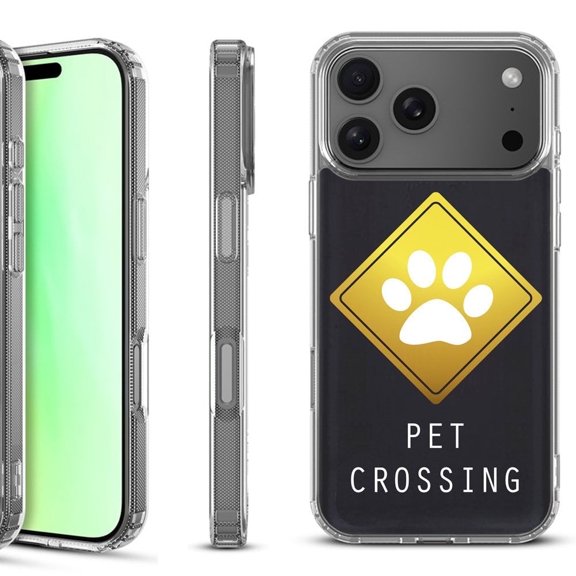 For iPhone 17 Pro Shockproof Protective Phone Case, by OneToughShield - Pet Crossing