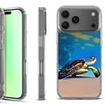 thumbnail image 1 of For iPhone 17 Pro Shockproof Protective Phone Case, by OneToughShield - Sea Turtle Beach, 1 of 5