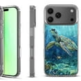 thumbnail image 1 of For iPhone 17 Pro Shockproof Protective Phone Case, by OneToughShield - Sea Turtle Undersea, 1 of 5