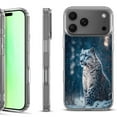 thumbnail image 1 of For iPhone 17 Pro Shockproof Protective Phone Case, by OneToughShield - Snow Leopard, 1 of 5