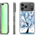 thumbnail image 1 of For iPhone 17 Pro Shockproof Protective Phone Case, by OneToughShield - Snowflakes Tree, 1 of 5