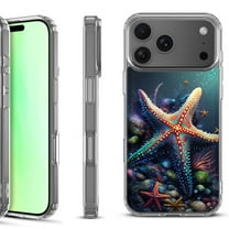 For iPhone 17 Pro Shockproof Protective Phone Case, by OneToughShield - Starfish