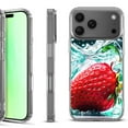 thumbnail image 1 of For iPhone 17 Pro Shockproof Protective Phone Case, by OneToughShield - Strawberry, 1 of 5