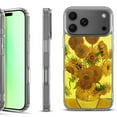 thumbnail image 1 of For iPhone 17 Pro Shockproof Protective Phone Case, by OneToughShield - Sunflower, 1 of 5