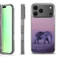 thumbnail image 1 of For iPhone 17 Pro Shockproof Protective Phone Case, by OneToughShield - Twilight Elephant, 1 of 5