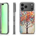 thumbnail image 1 of For iPhone 17 Pro Shockproof Protective Phone Case, by OneToughShield - Vibrant Tree, 1 of 5